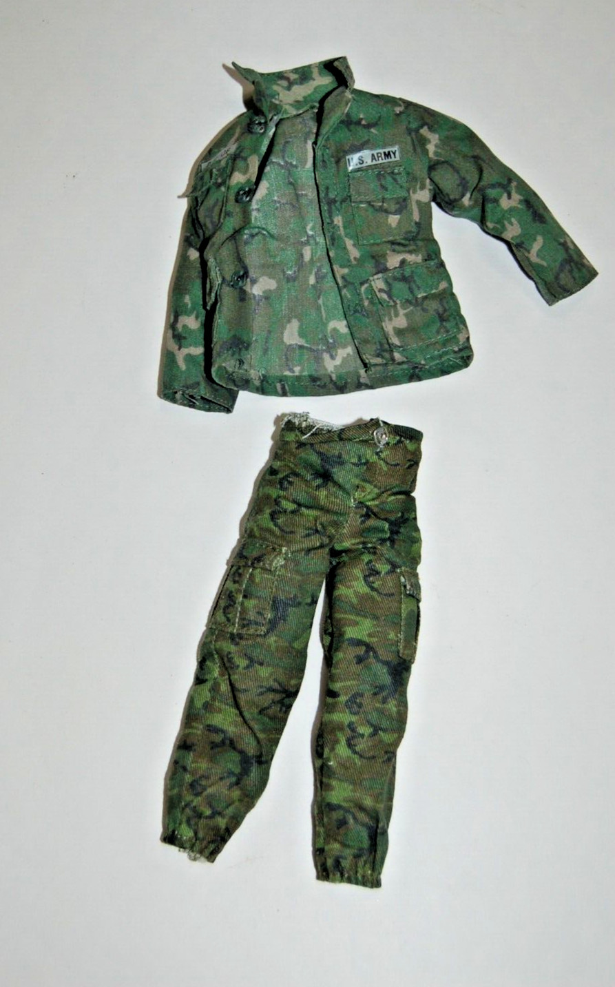Gi Joe 12 pollici scala 1/6 accessori mimetici militari abbigliamento camicia pantaloni