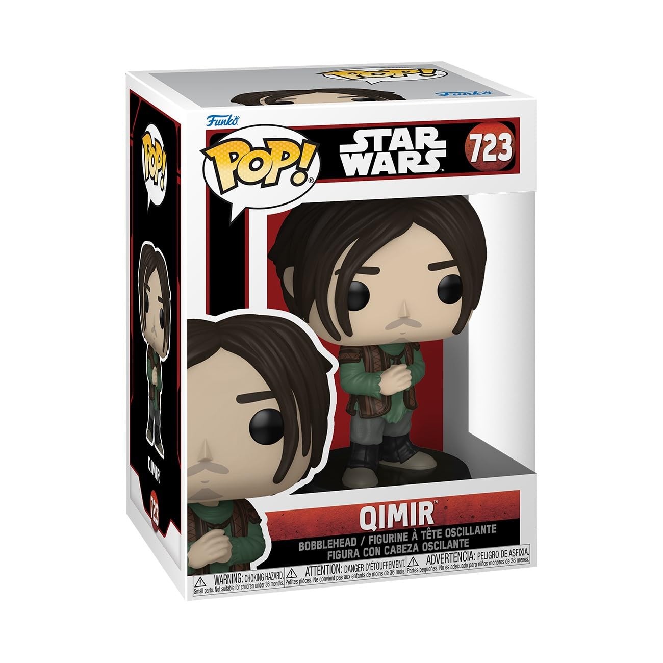 Funko Pop! Star Wars: Acolyte - Qimir - Figura in Vinile da Collezio v8mp