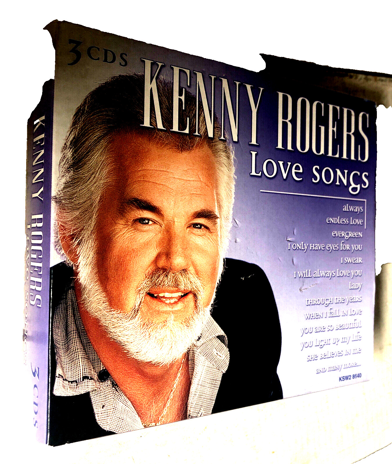 Kenny Rogers Love Songs 3 CD Box Set Tested