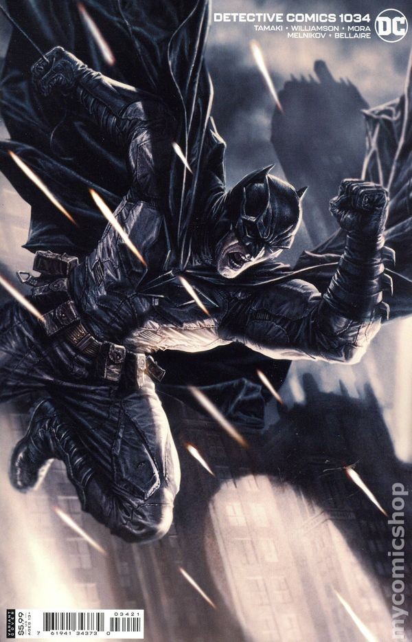 Detective Comics #1034 variante Bermejo quasi nuovo 2021 immagine stock