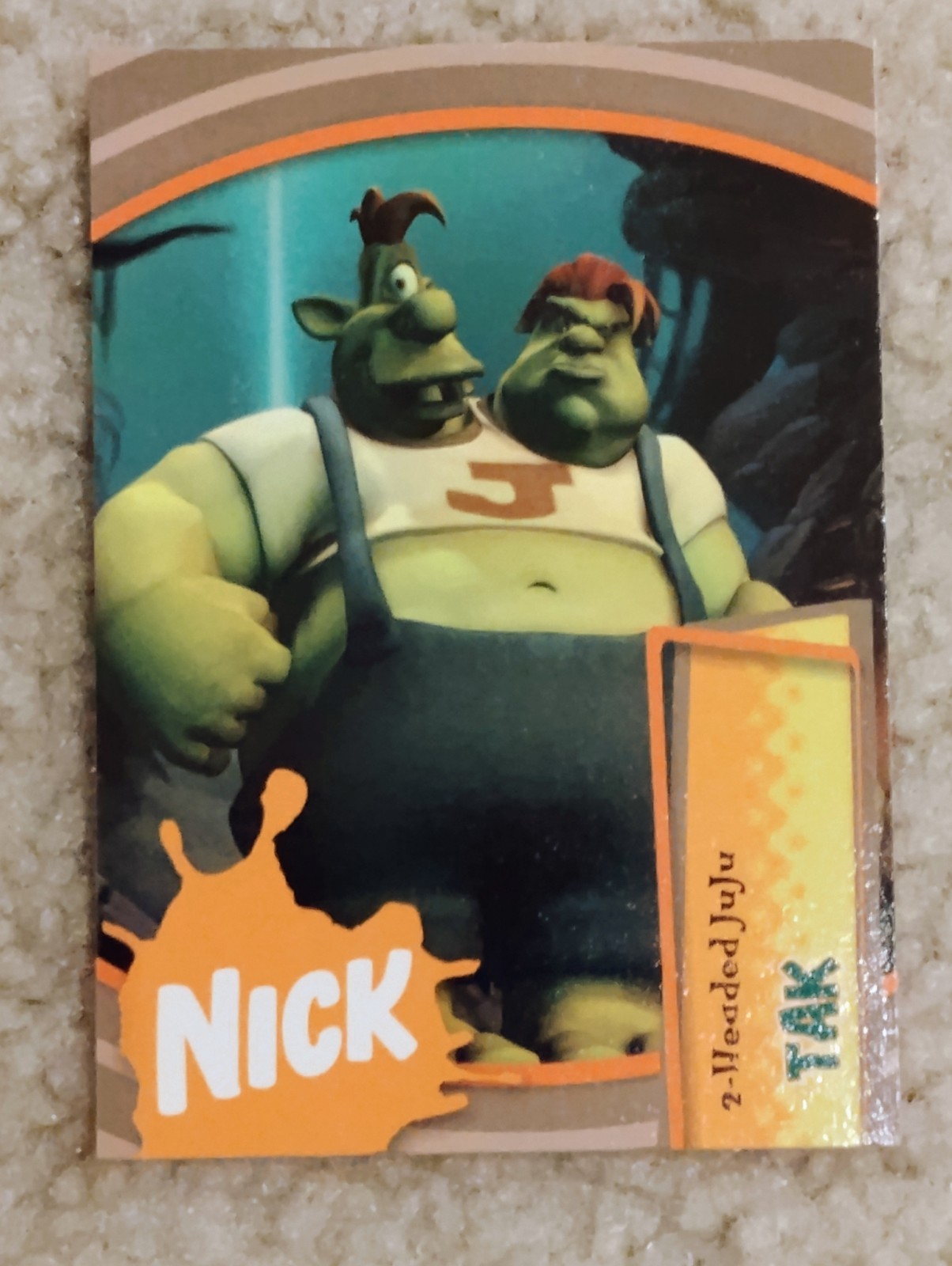 Nicktoons 2004 Upper Deck NT-86 Tak Nickelodeon Vintage Cards 2-Headed Juju