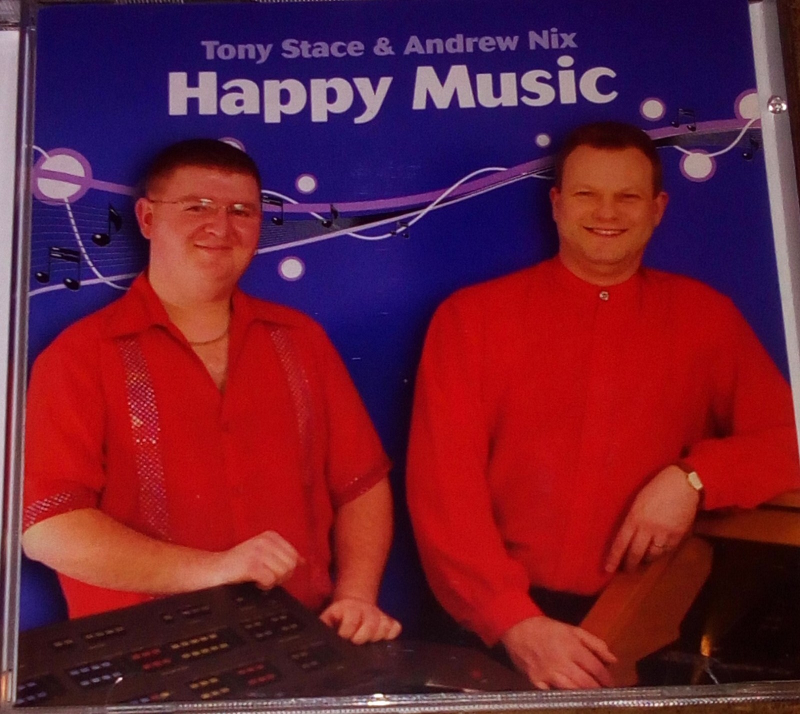 Happy Music Tony Stace  Andrew Nix CD Play On The Organ Music Keyboard Player