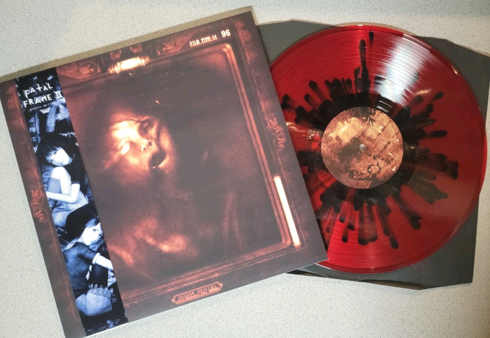FATAL FRAME II Crimson Butterfly Original Soundtrack OST RED Vinyl LP Record VGM