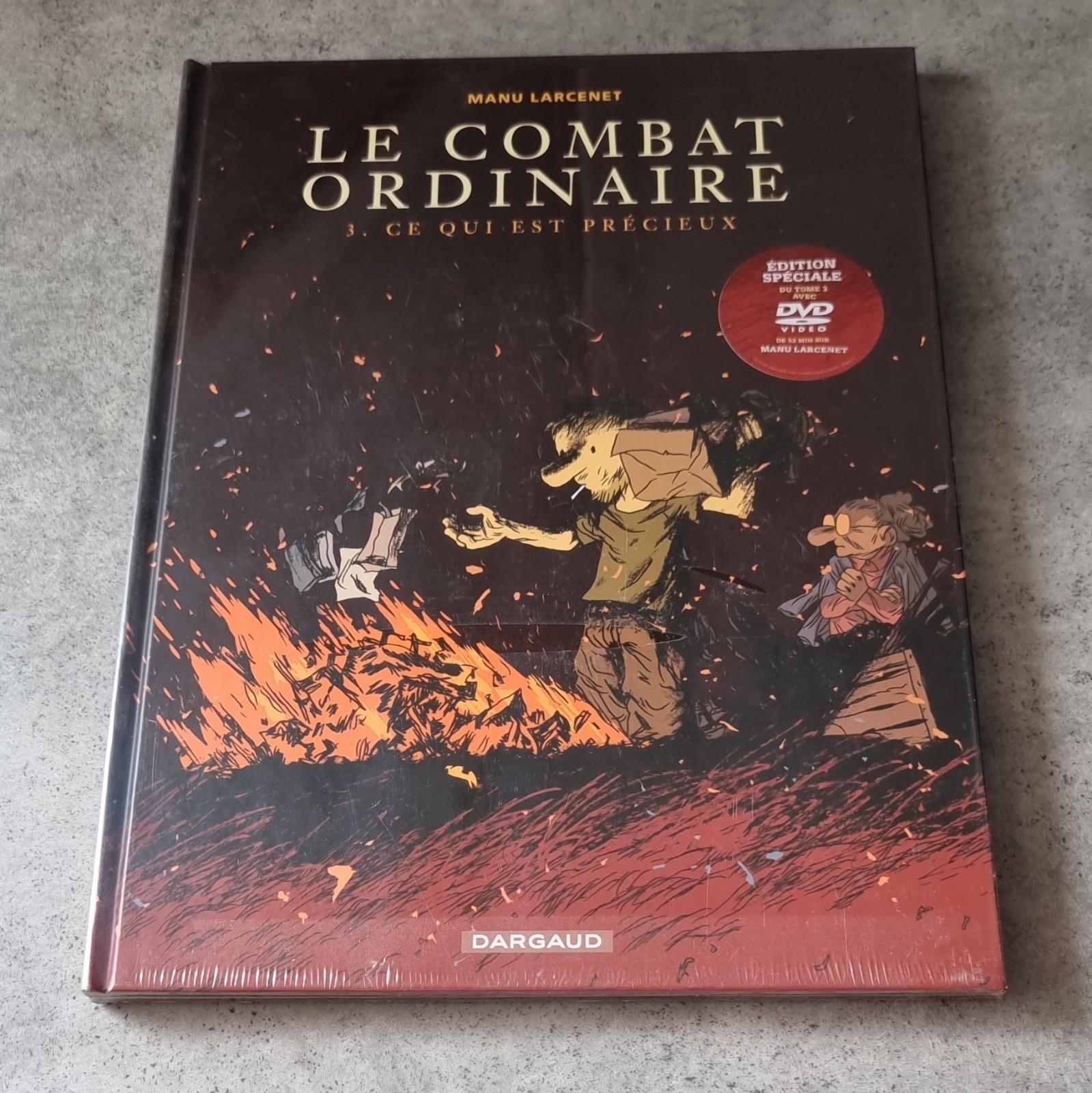 Dargaud Le Combat ordinaire Tome 3 Ce qui est précieux Édition spéciale DVD