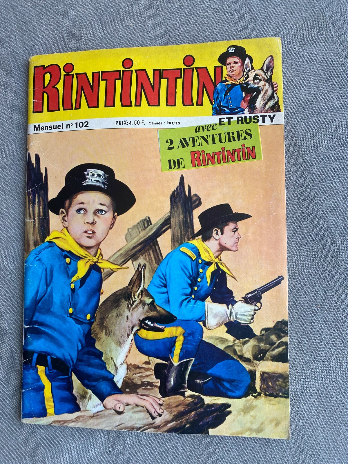 Rin Tin Tin N°102 2A Serie 1978 In Buone Condizioni / Molto Buone Condizioni