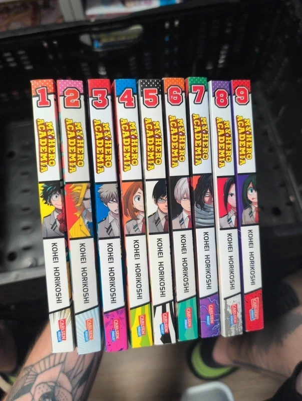 My hero academia 1-9