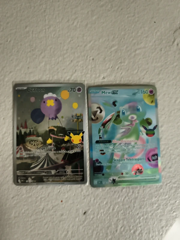 Carte Pokemon 30'anniversario
