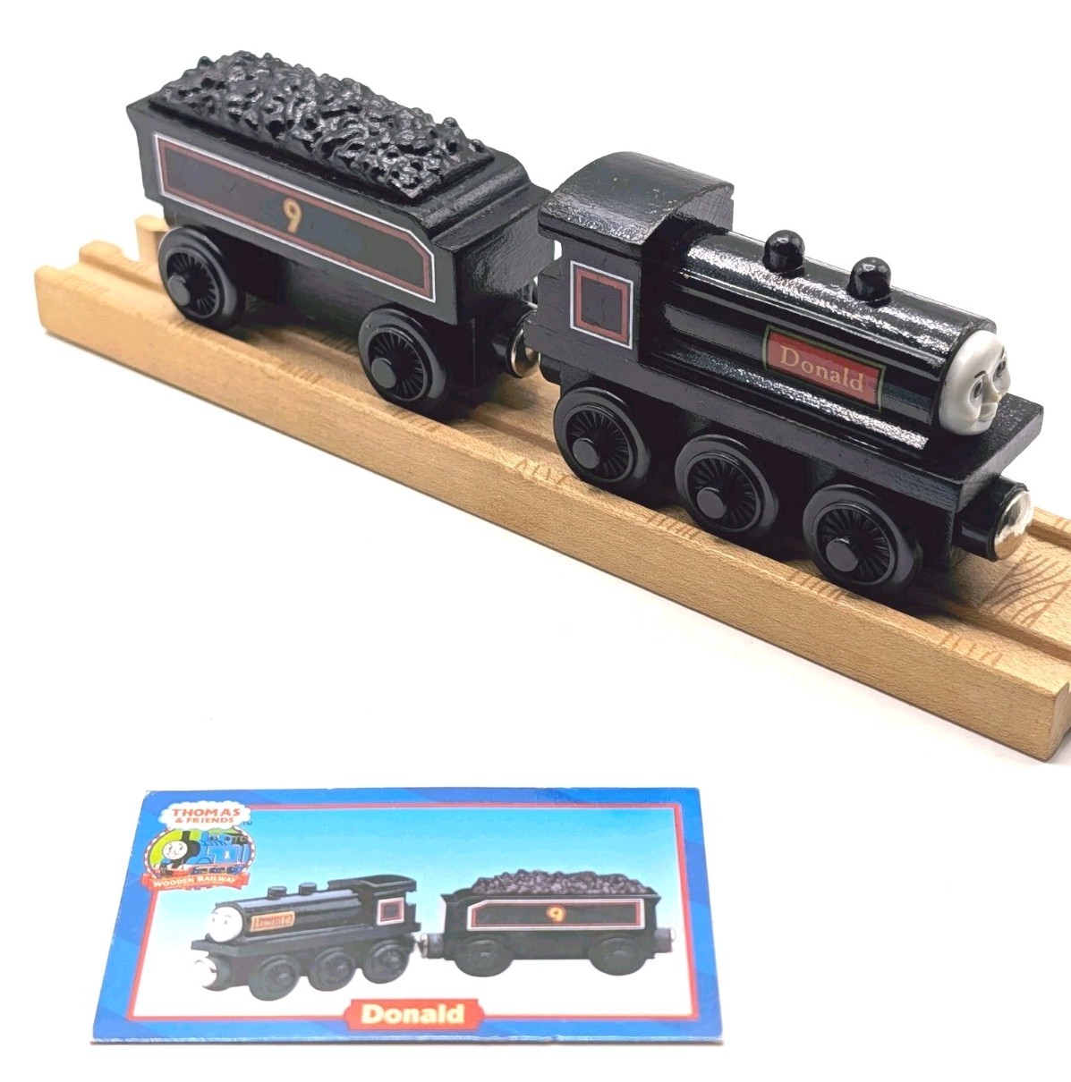 Trenino ferroviario in legno Thomas & Friends - Paperino 
