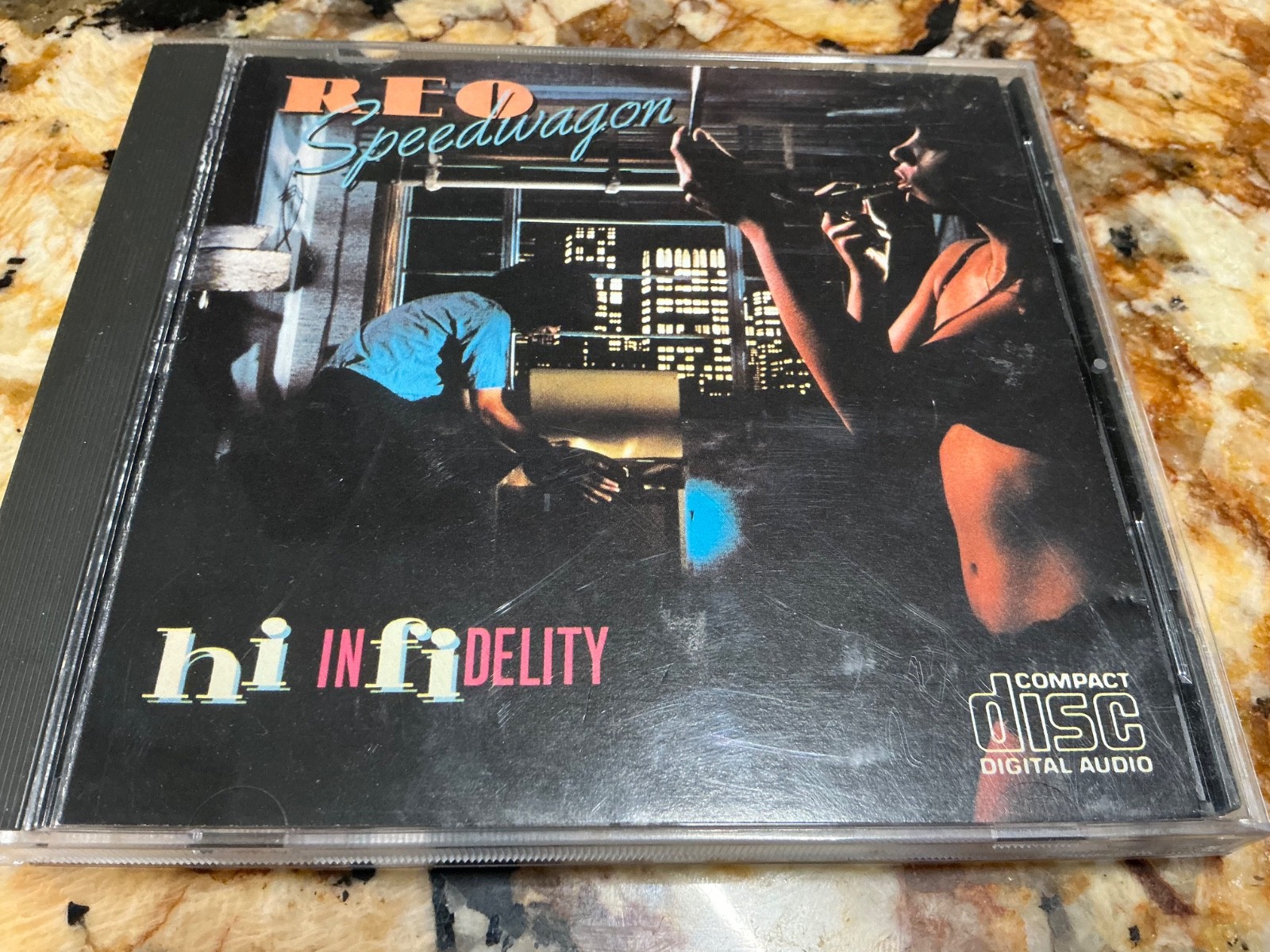 REO Speedwagon Hi Infidelity CD Epic EK 36844 Japan for USA Complete Tested Clas