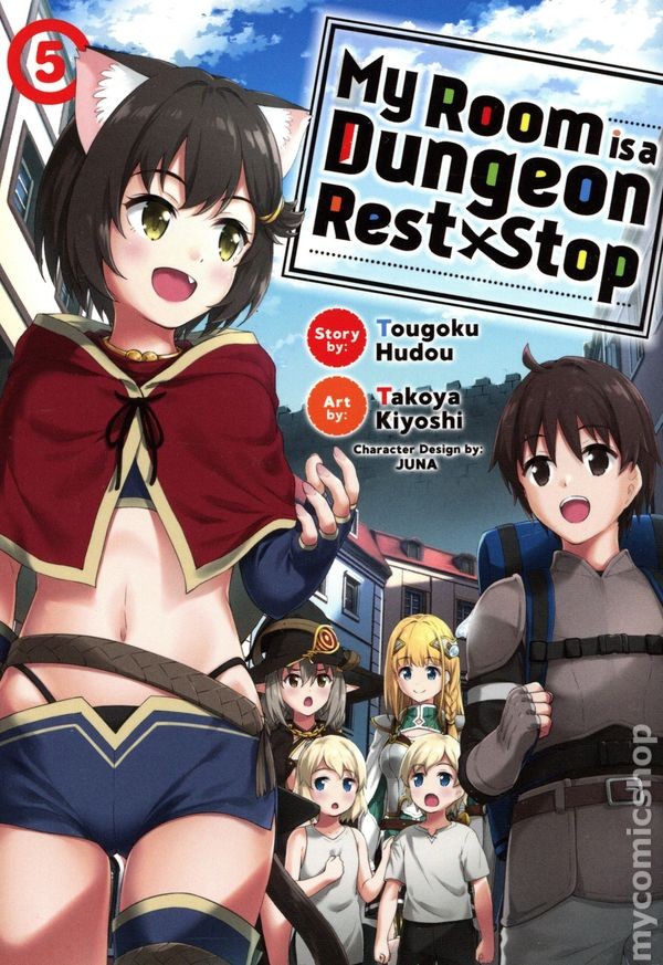 My Room is a Dungeon Rest Stop GN #5-1° NM 2022 Immagine Stock