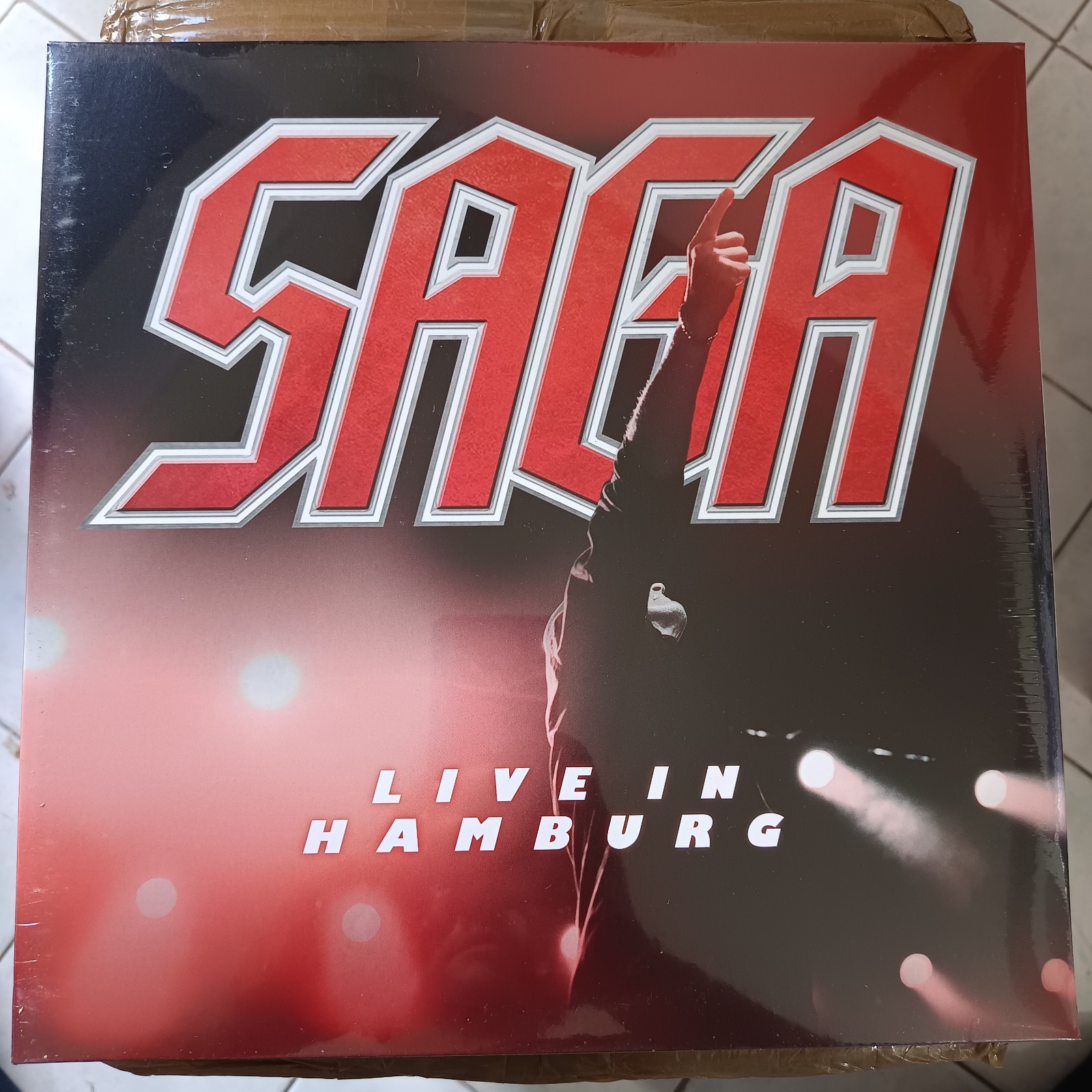 Saga - Live in Hamburg Vinile LP 12" 33 Giri Rock Prog Rock Live
