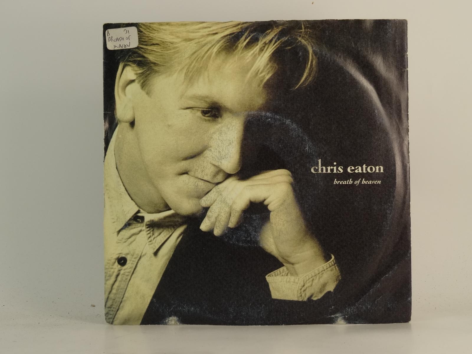 CHRIS EATON BREATH OF HEAVEN (74) 2 Track 7" Single plus Picture Sleeve BMG RECO