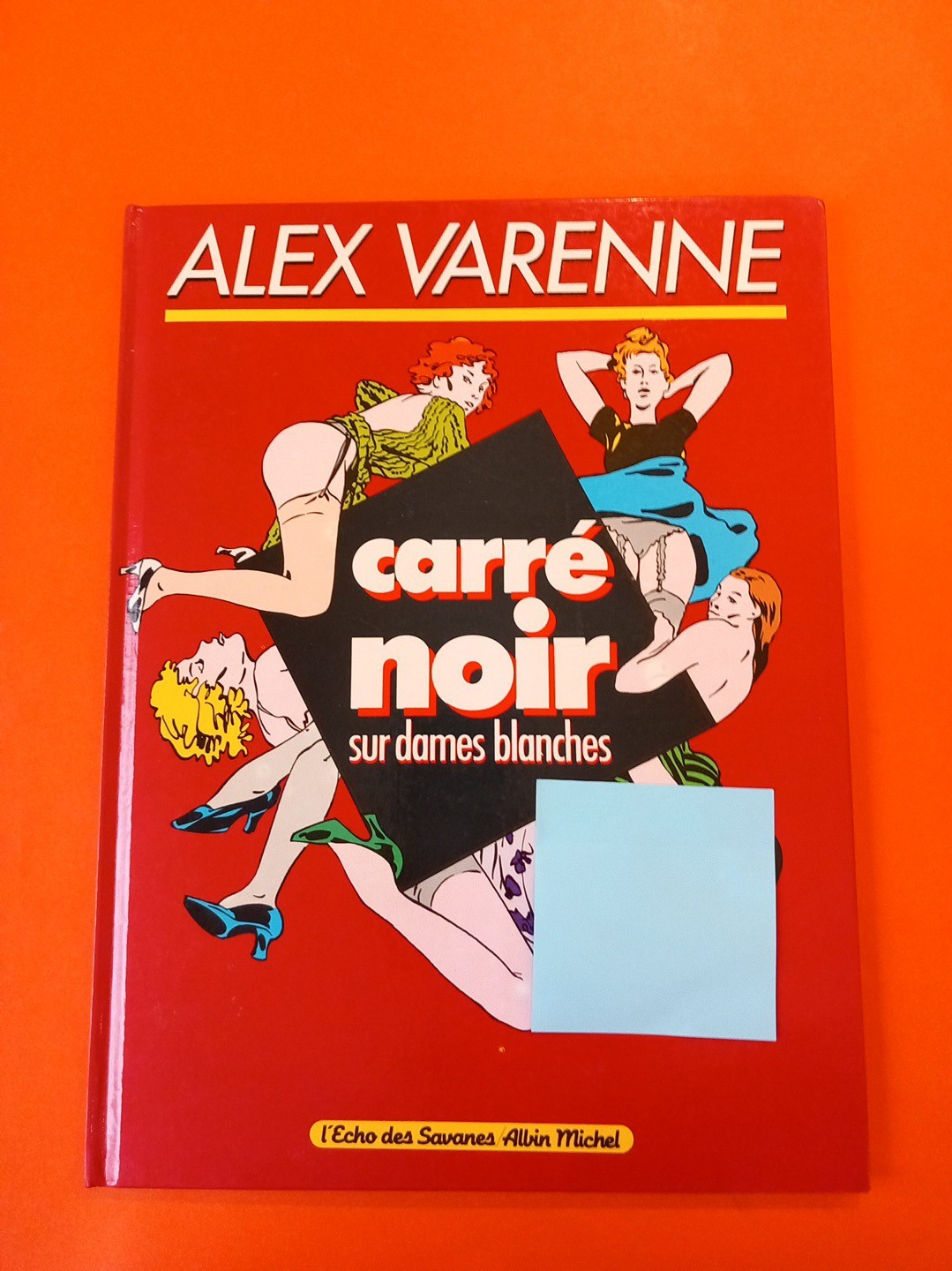 VARENNE CARRE NOIR SUR DAMES BLANCHES 1986 COMME NEUF