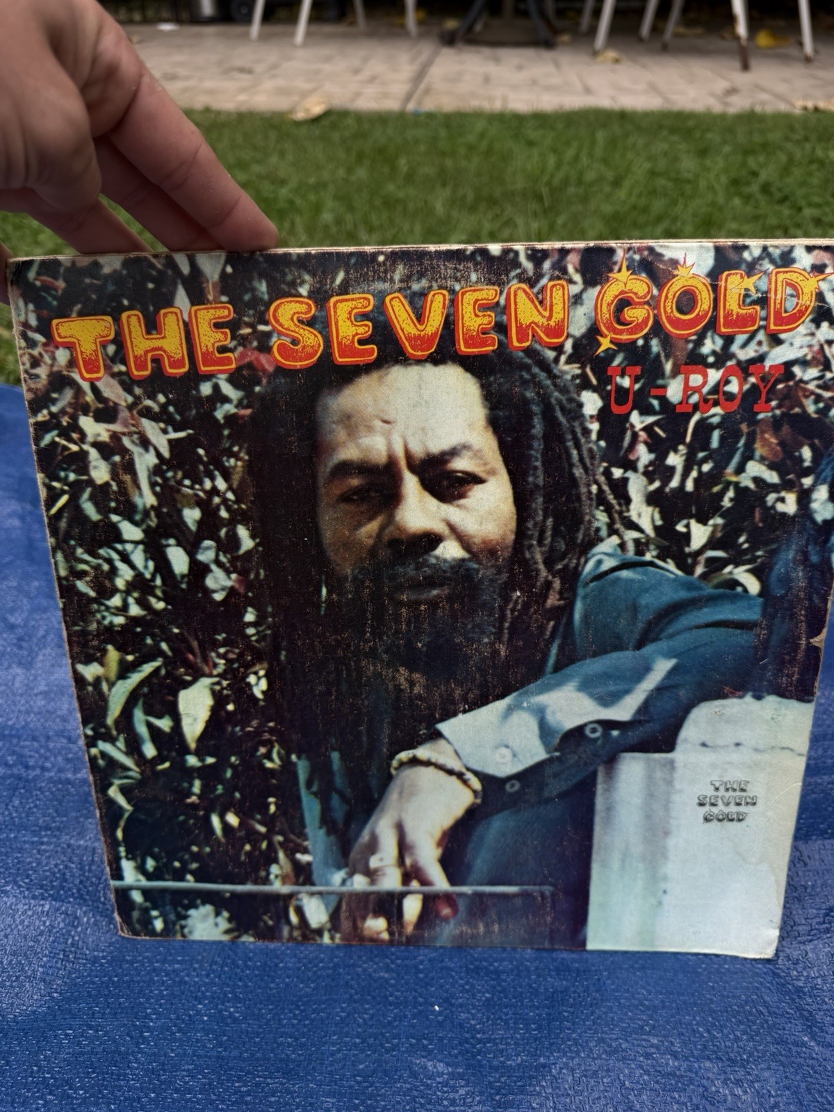 U-Roy – The Seven Gold Vinyl Record Taxi Reggae Produced by Prince Jazbo