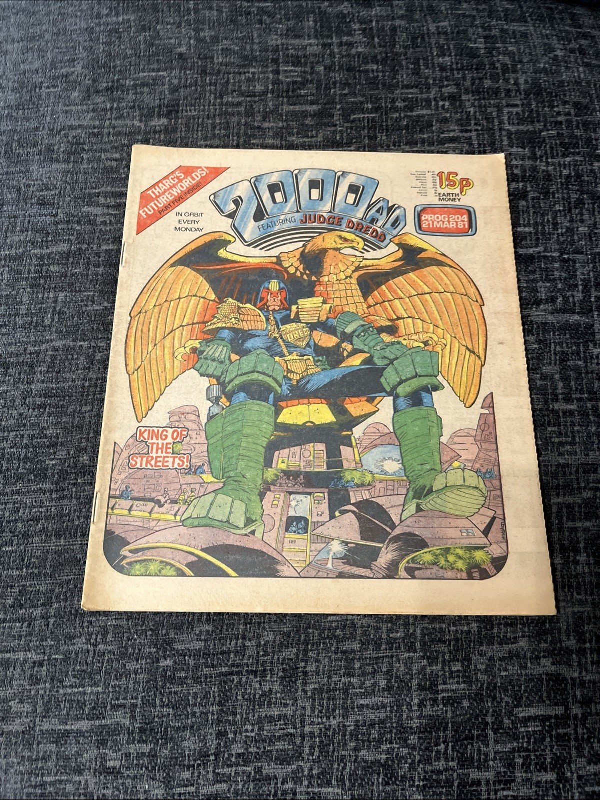 2000AD Comic - Prog 204 - 21 Mar 1981