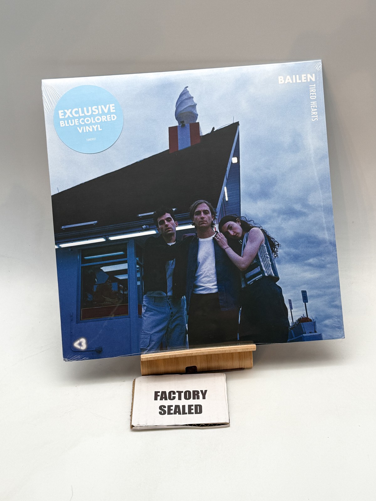 Bailen- Tired Hearts New/Sealed 2023 Blue Vinyl