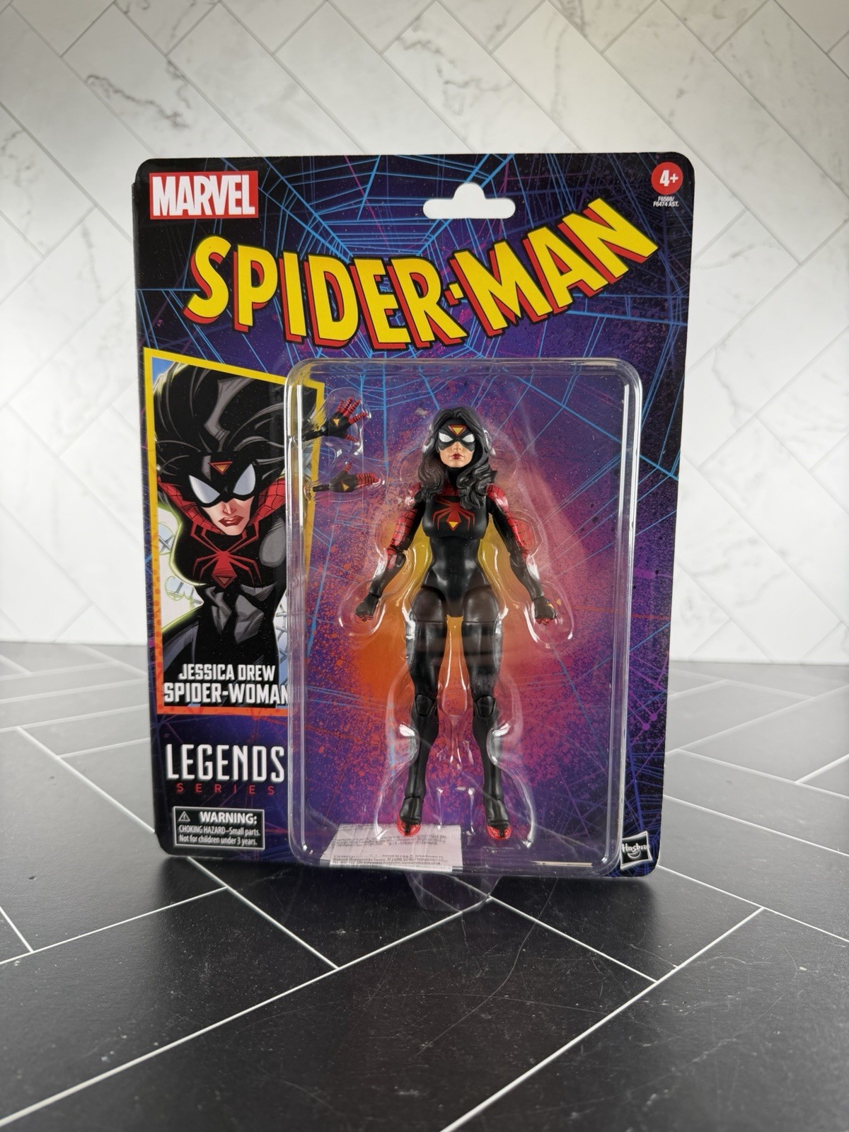 2023 Marvel Legends Retro - Spider-Man - JESSICA DRAW SPIDER - Donna (Fumetti)
