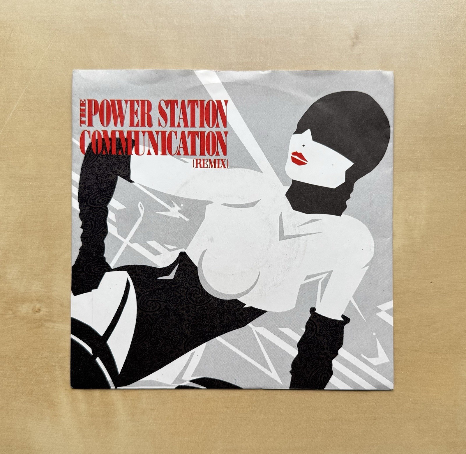 Power Station Communication 7” Vinyl UK  1st Pressing - ETCHED 1985 Duran Duran