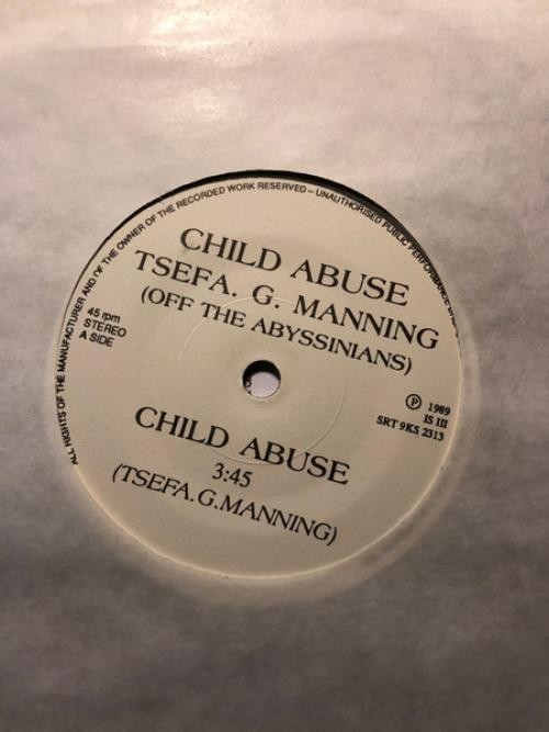 Tsefa Gabriel - Child Abuse (7") (Very Good Plus (VG+)) - 2791426396