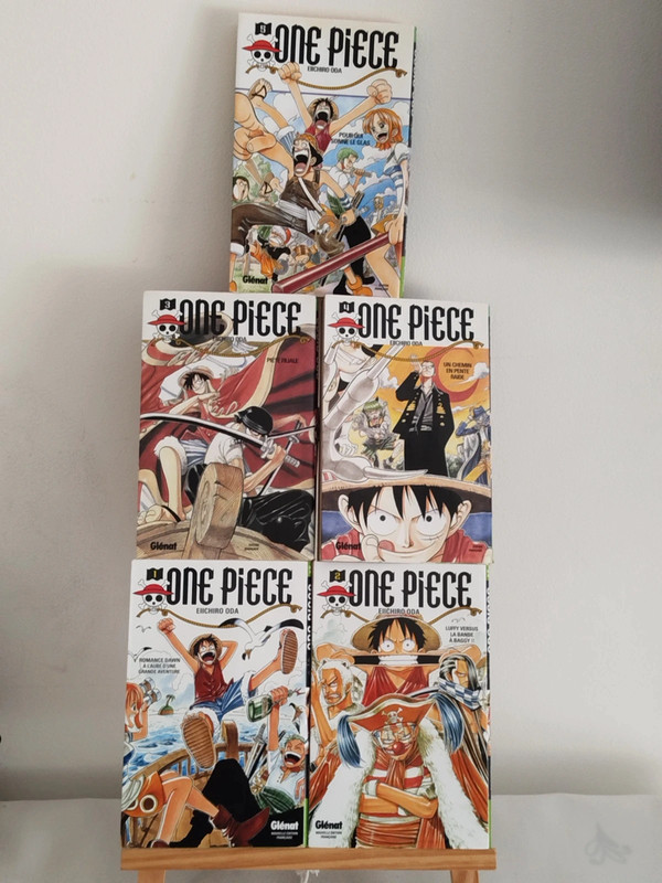 One Piece tome 1 à 5 Eiichiro Oda version française