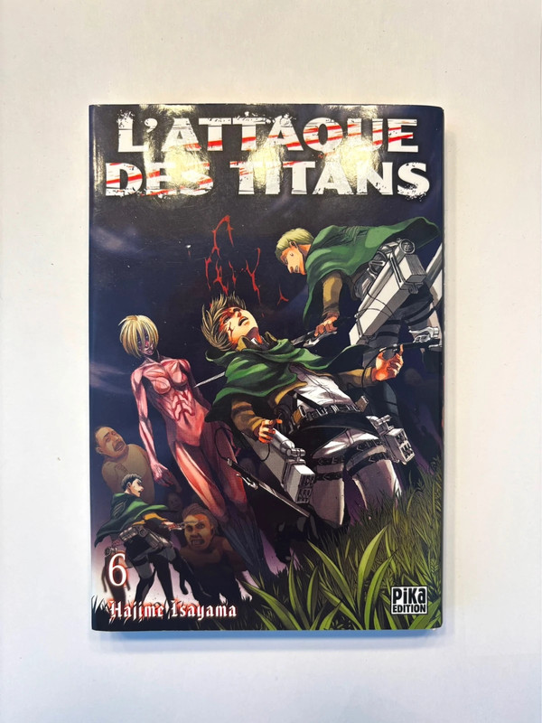 Tome 6 de L’attaque des Titans ( SNK )