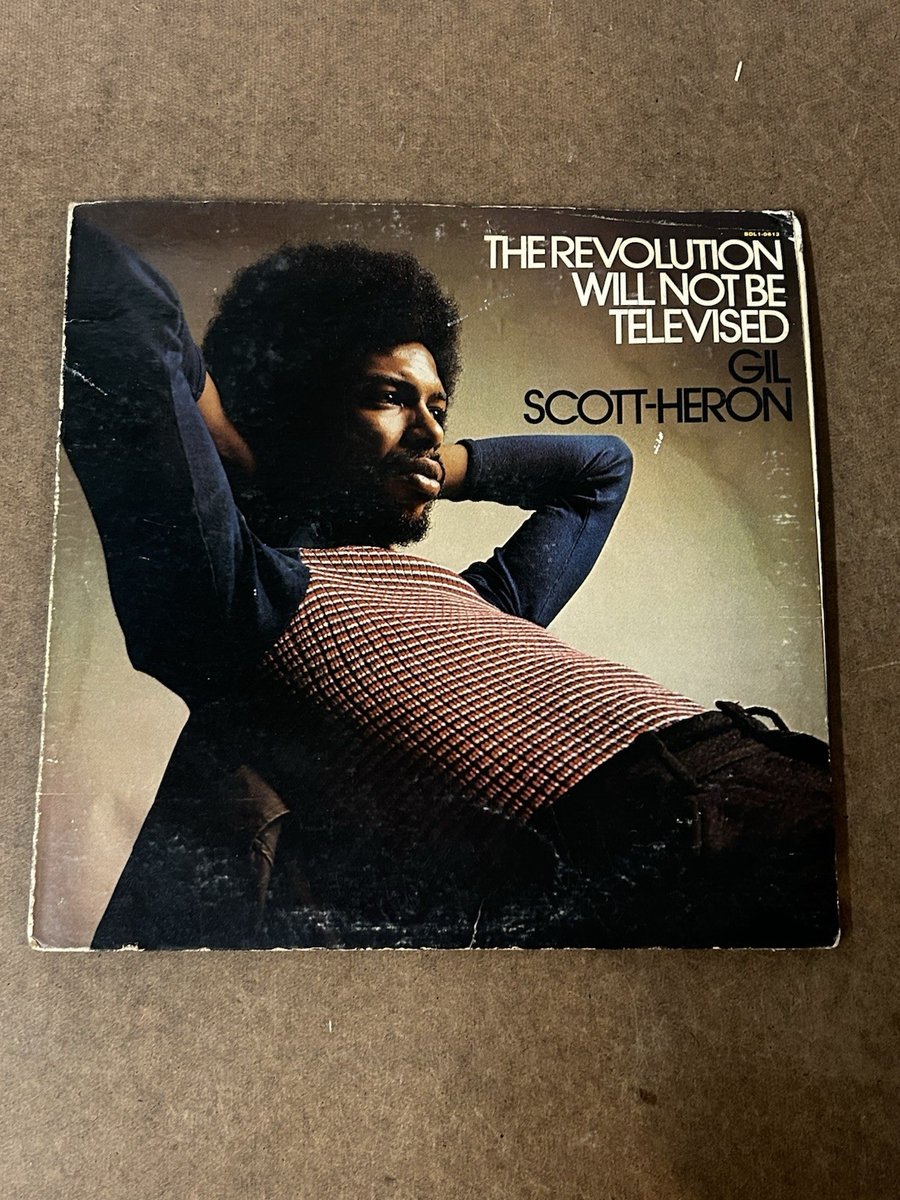 GIL SCOTT-HERON The Revolution Will Not Be Televised FUNK ORG LP '74 BDL1-0613