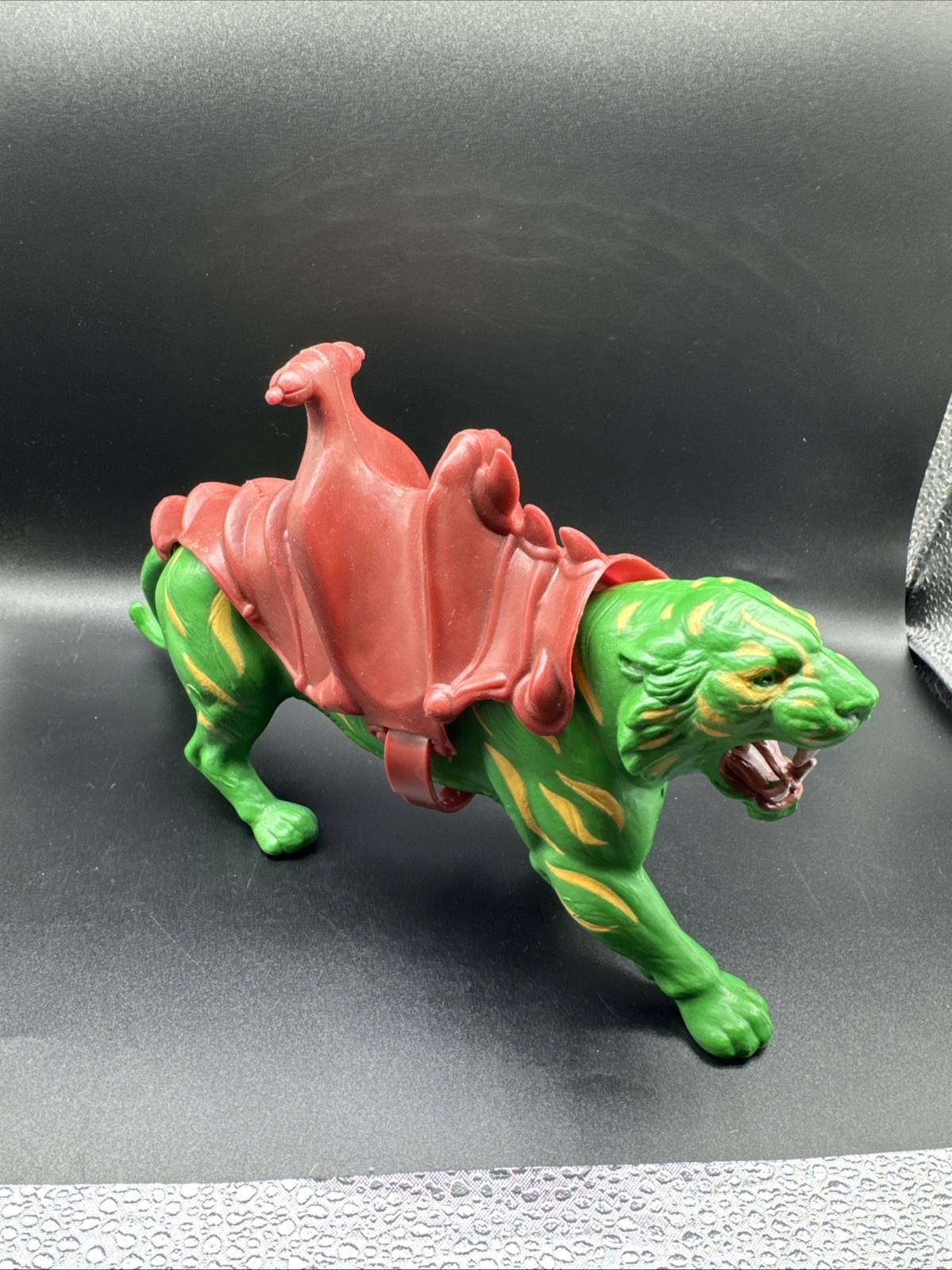 Battle Cat He-Man Masters of the Universe 1981 con sella MOTU
