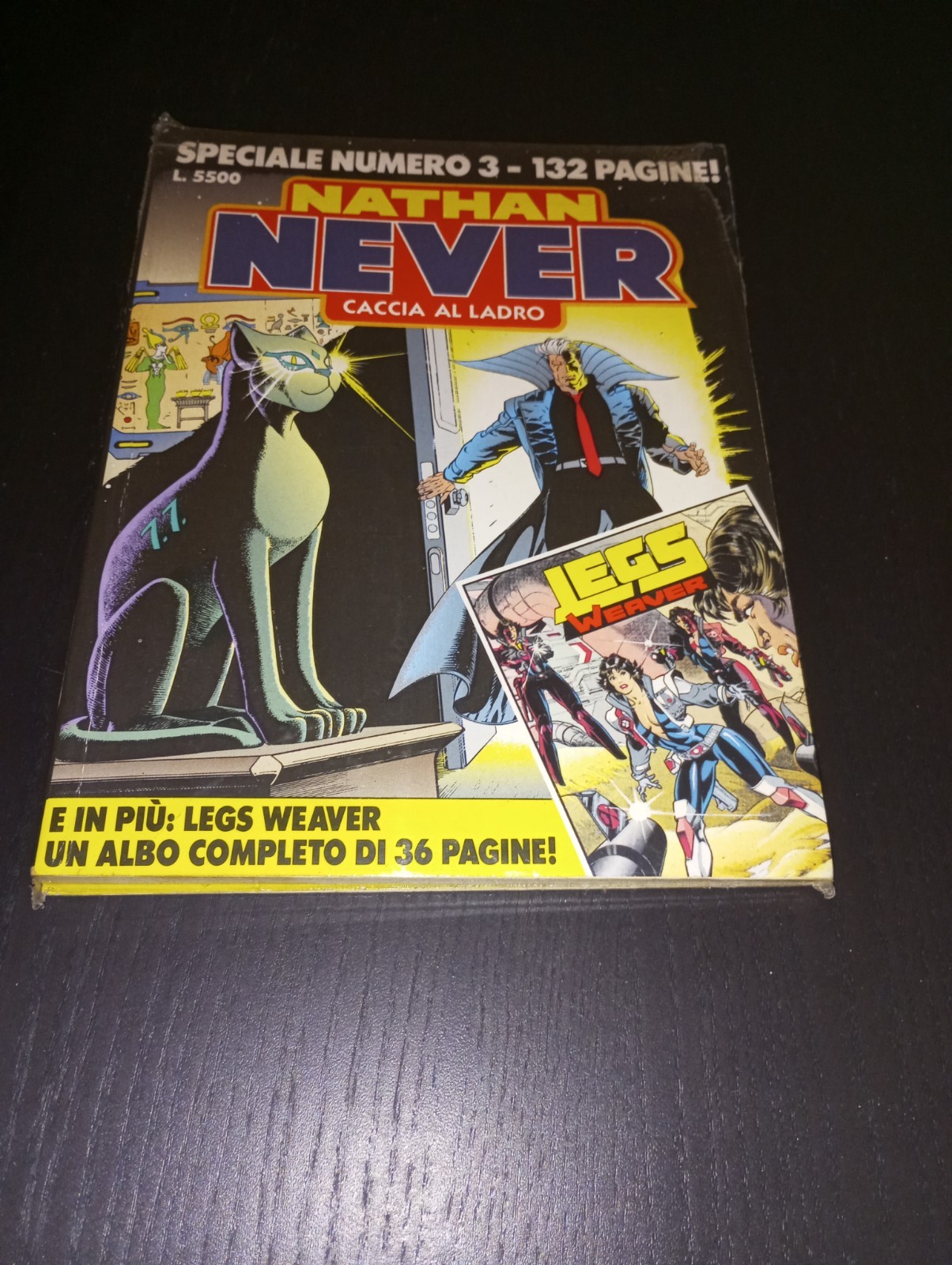 NATHAN NEVER SPECIALE N.3 - CACCIA AL LADRO + ALBO LEGS WEAVER - NUOVO SIGILLATO