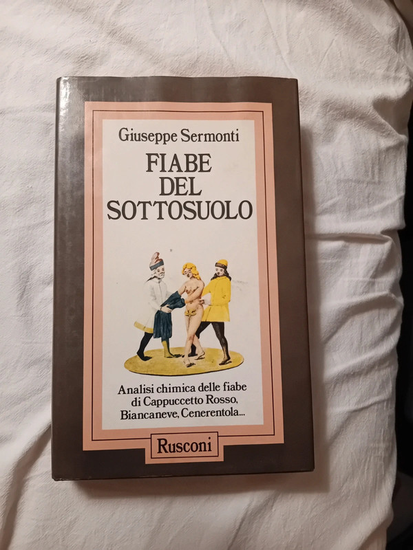 Giuseppe Sermonti Fiabe del sottosuolo Rusconi 1989