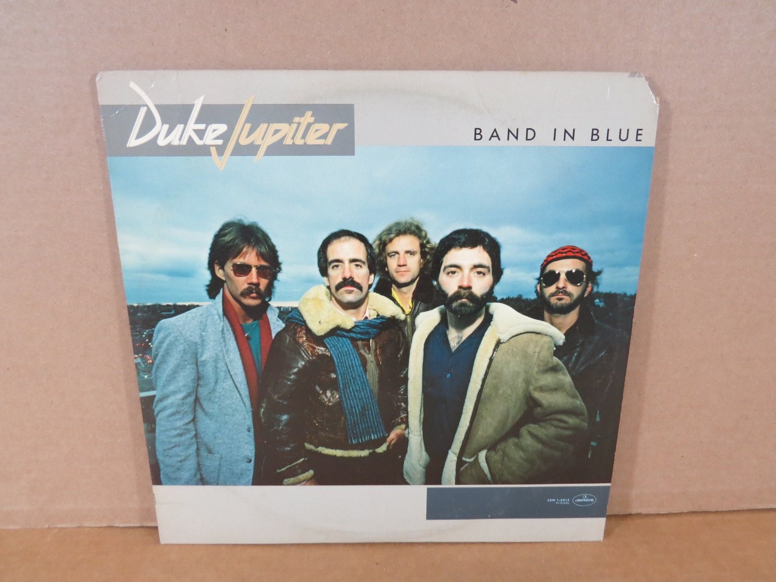 Duke Jupiter - Band In Blue LP Record 1980 Mercury Pop Rock 33⅓ RPM Excellent