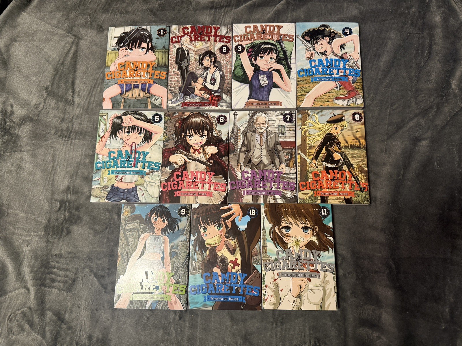 Candy and Cigarettes Vols 1-11 (manga, brossura, leggere una volta)