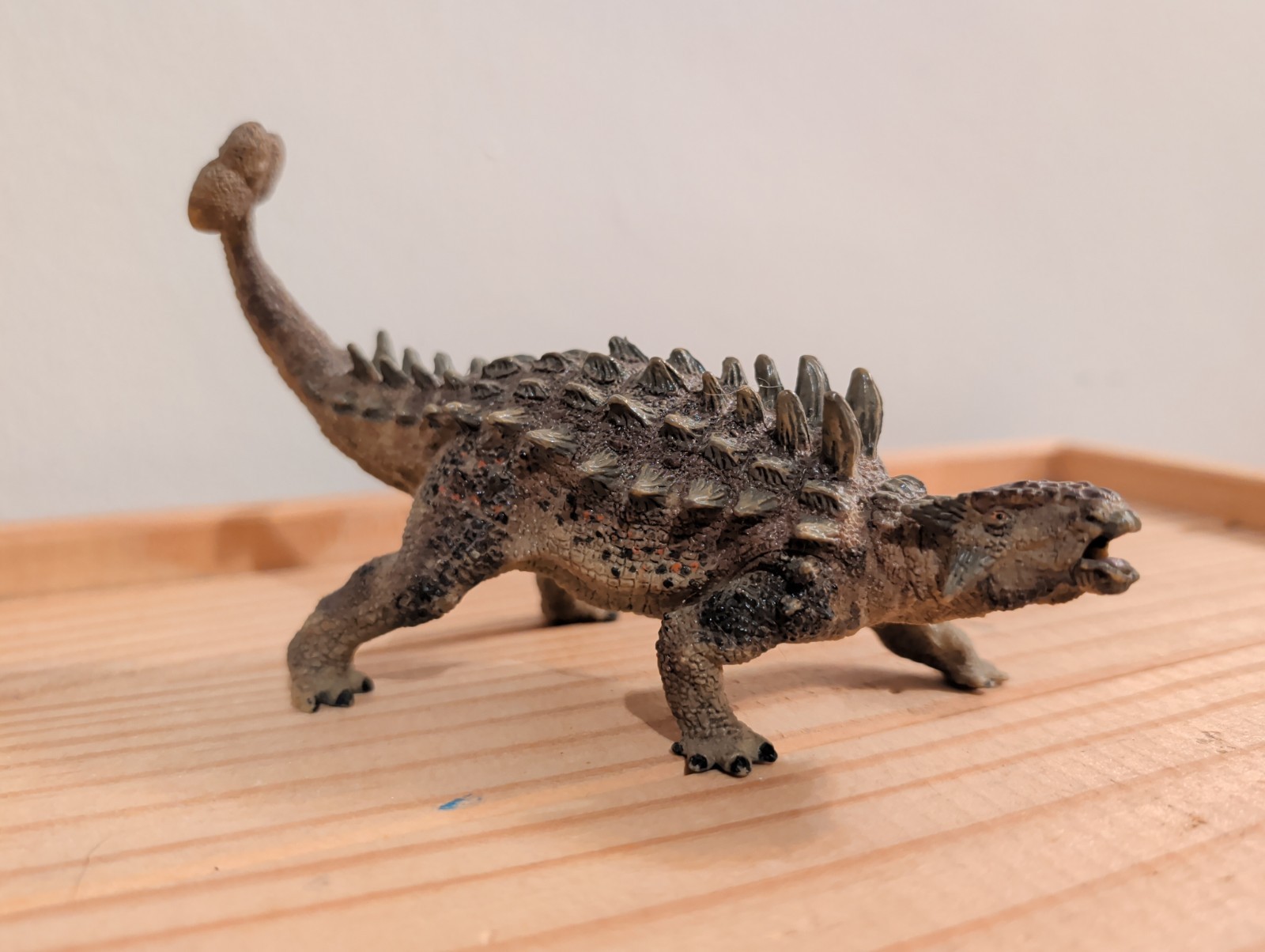 Papo Ankylosaurus Dinosaur Figure 2011 Retired Rare Toy 2011