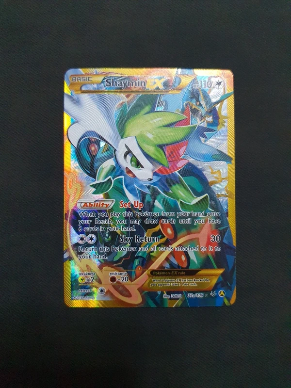 Shaymin ex 77a alternative NM english xy promo