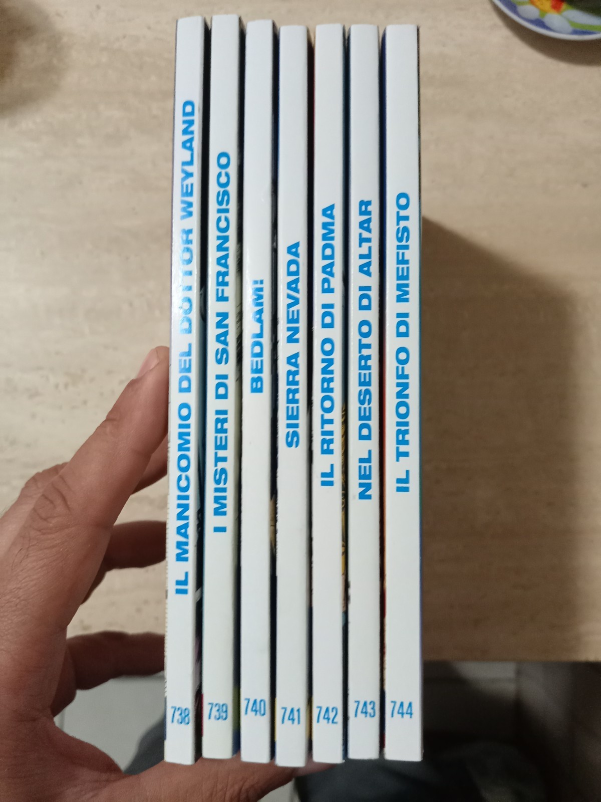 TEX 738 739 740 741 742 743 744 - COMPLETA LA COLLEZIONE