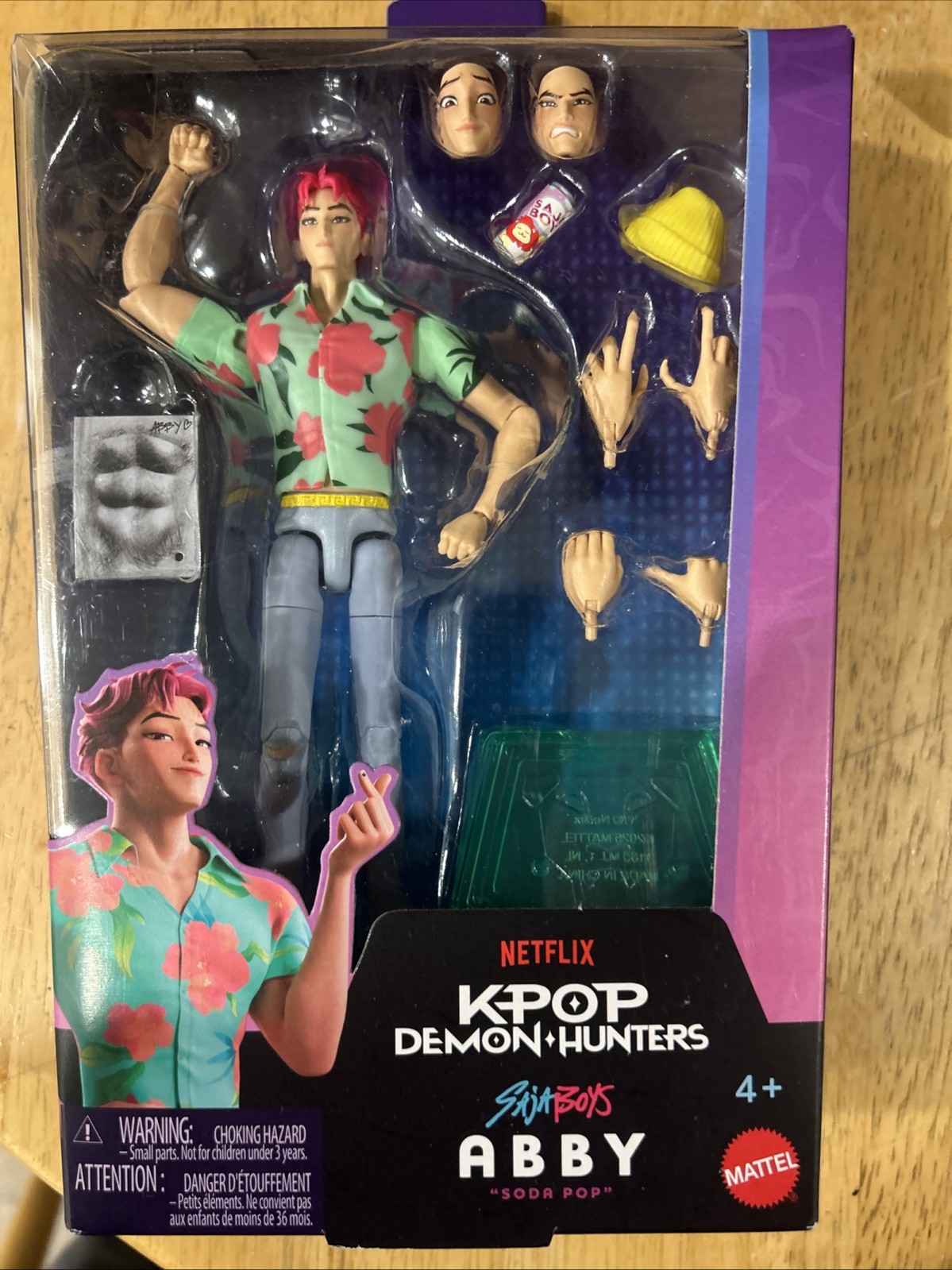 K-pop Demon Hunters Abby "soda pop" Netflix Mattel