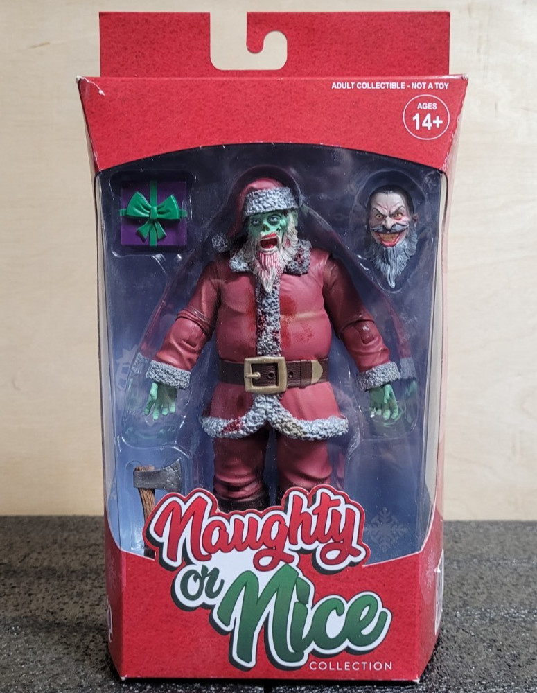 Personaggio Babbo Natale zombie cattivo o bello Fresh Monkey Fiction scala 1/12