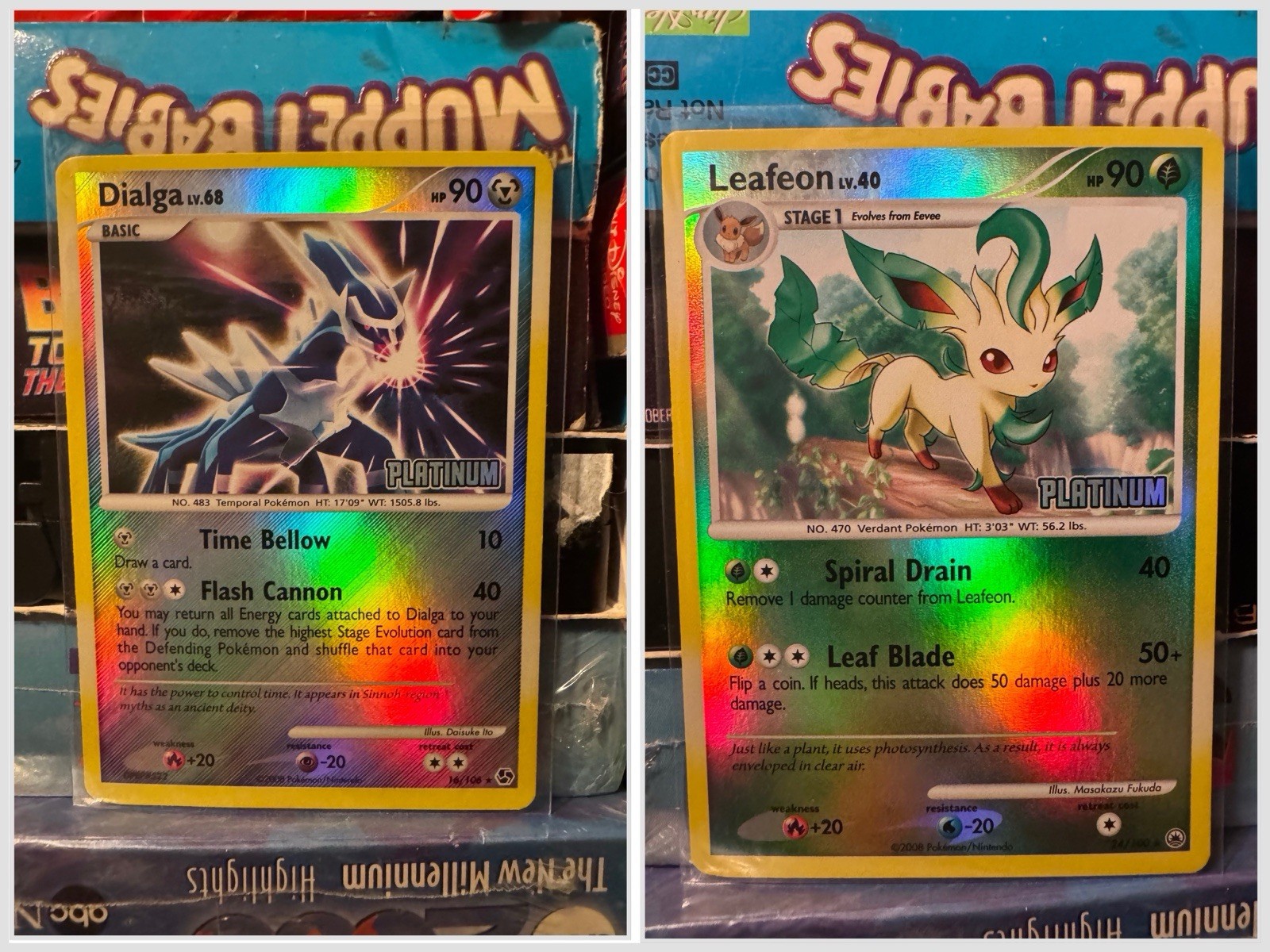 Pokémon Burger King Reverse Holos