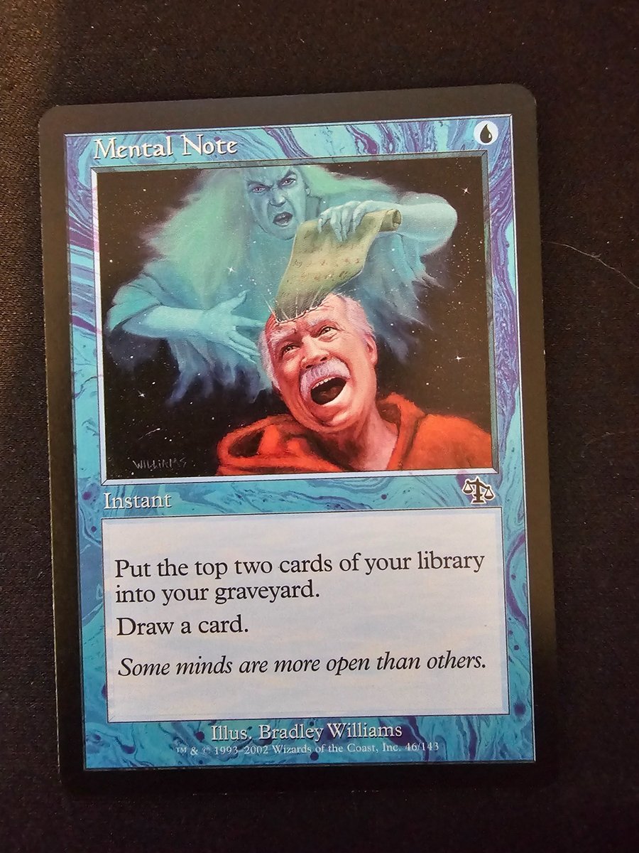 Mental Note 46/143 - Judgment - Magic: The Gathering - (LP)