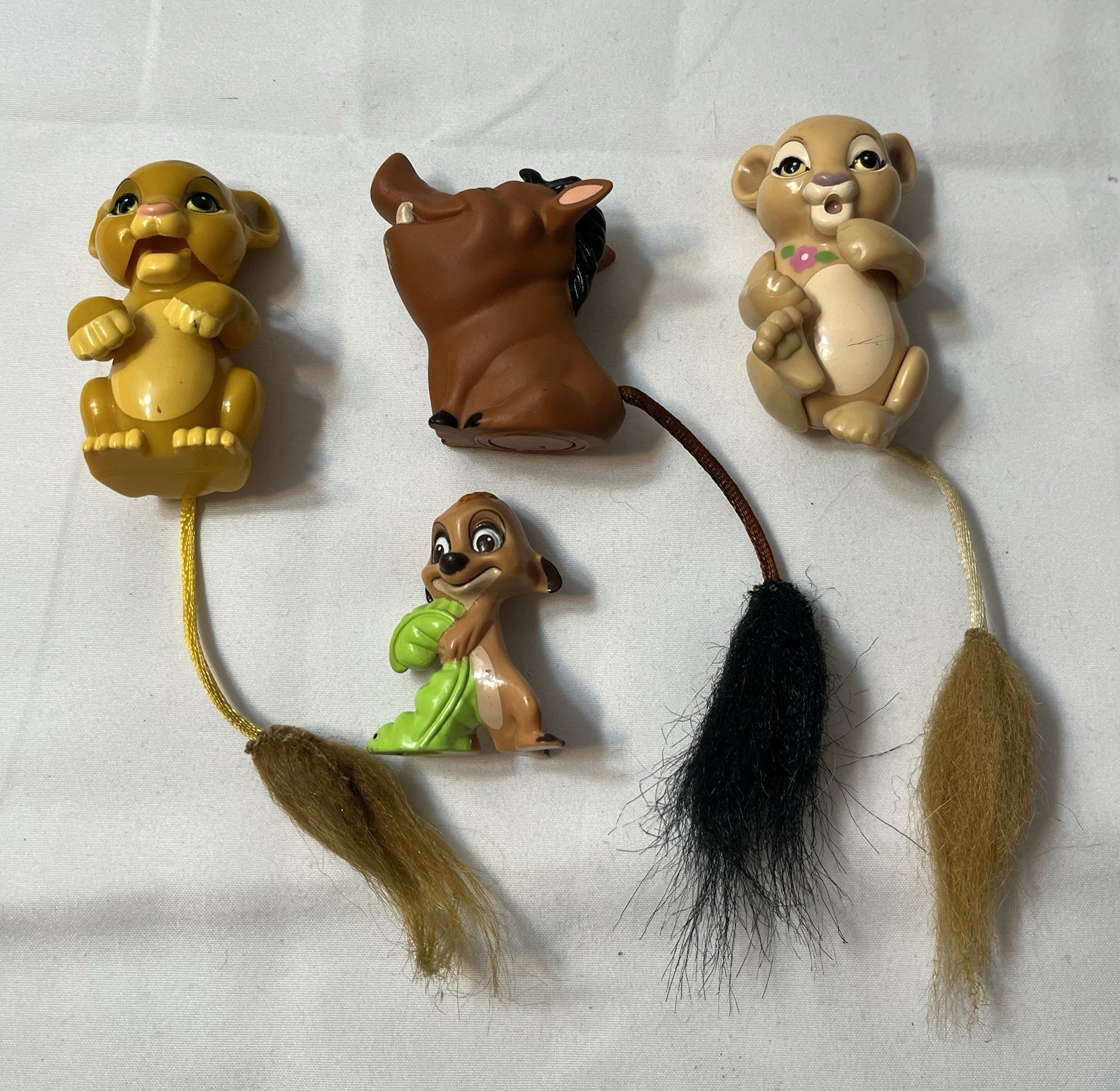 Vintage Re Leone amico della giungla bambini amici della buonanotte Nala Timon Pumba Mattel 1994