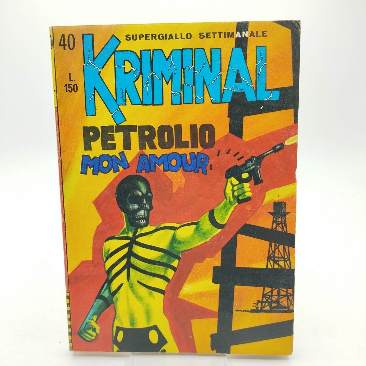 KRIMINAL N. 40   PIU' CHE OTTIMO AUT. 6636  ED. CORNO MAR. 1966 [ST] [UFF-32-40]