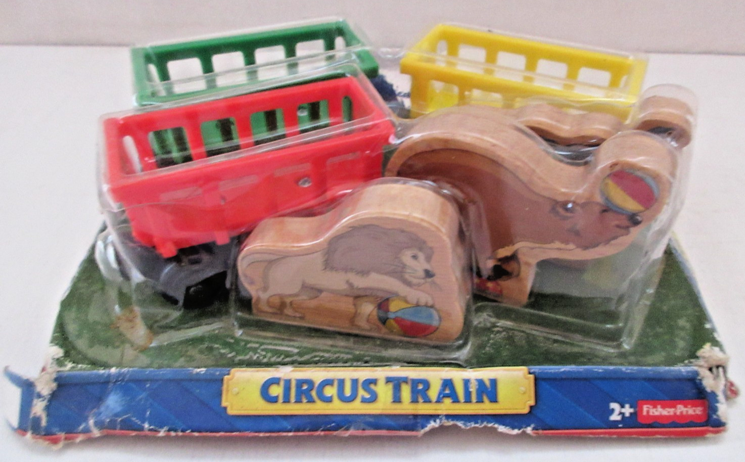 Trenino circo ferroviario in legno Thomas & Friends nuovo in confezione battuta