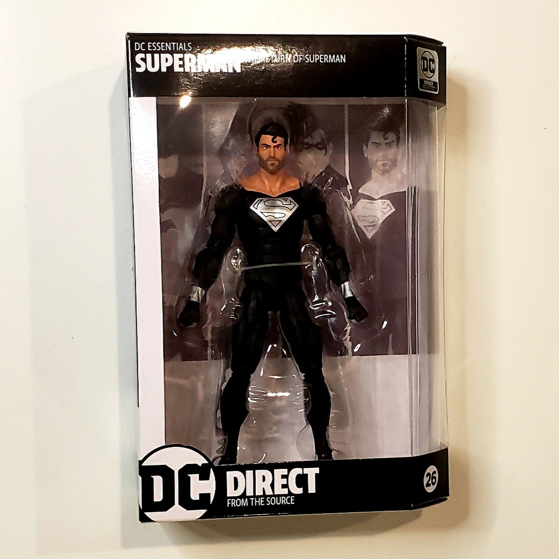 🗨 DC Essentials DC Direct Superman Il Ritorno di Superman 6" Modellino Nuovo