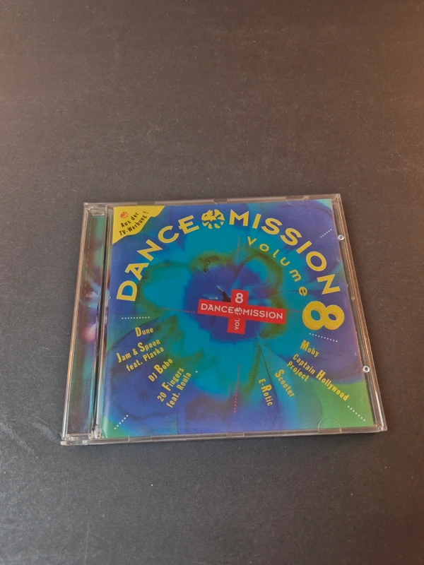 Dance Mission Volume 8 (CD, 1995) 90er Eurodance/Techno Sampler Compilation