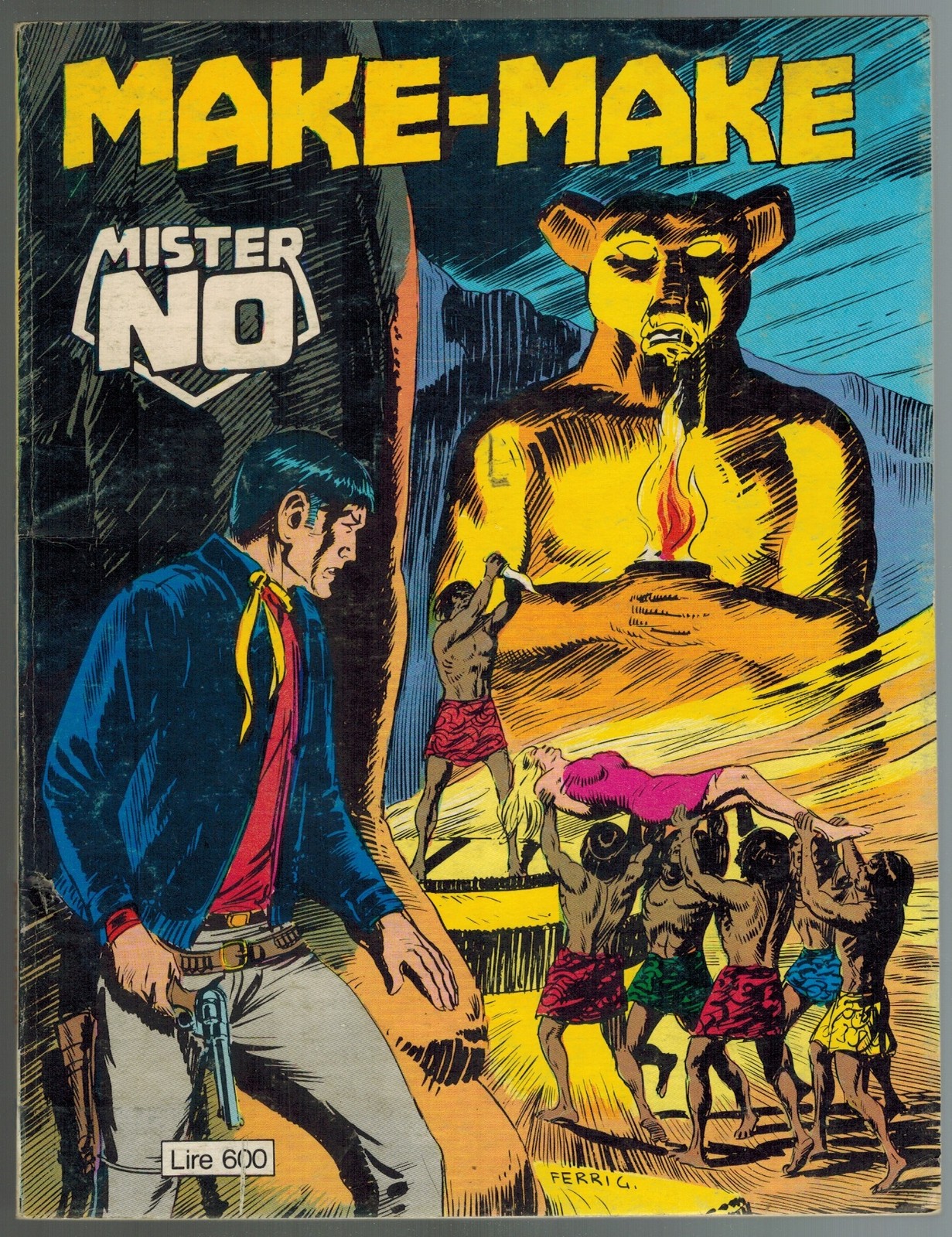 Mister NO 62 Make-Make Ed. Cepim 1980 Bignotti