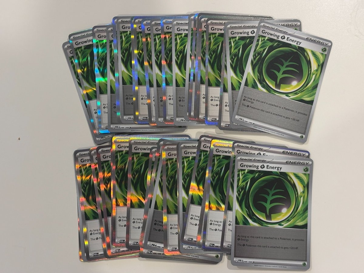 Growing Energy 086/088 x41 Pokemon NM Holo and Reverse Holo