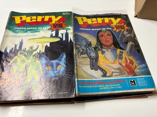 Lotto 20 quaderni Perry il nostro uomo nello spazio editore Moewig