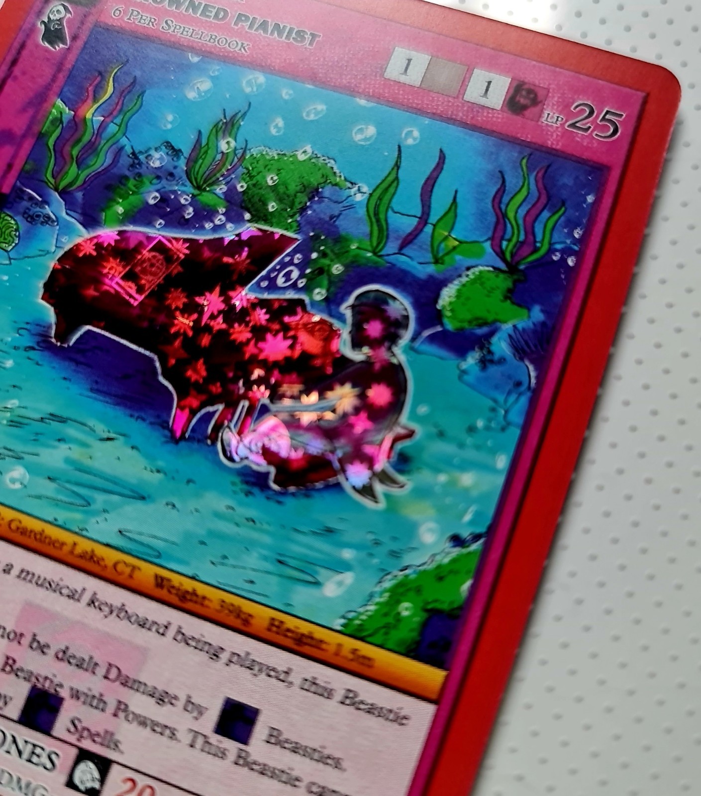 MetaZoo 2022 1st Edition - Drowned Pianist Holo Foil Bronze