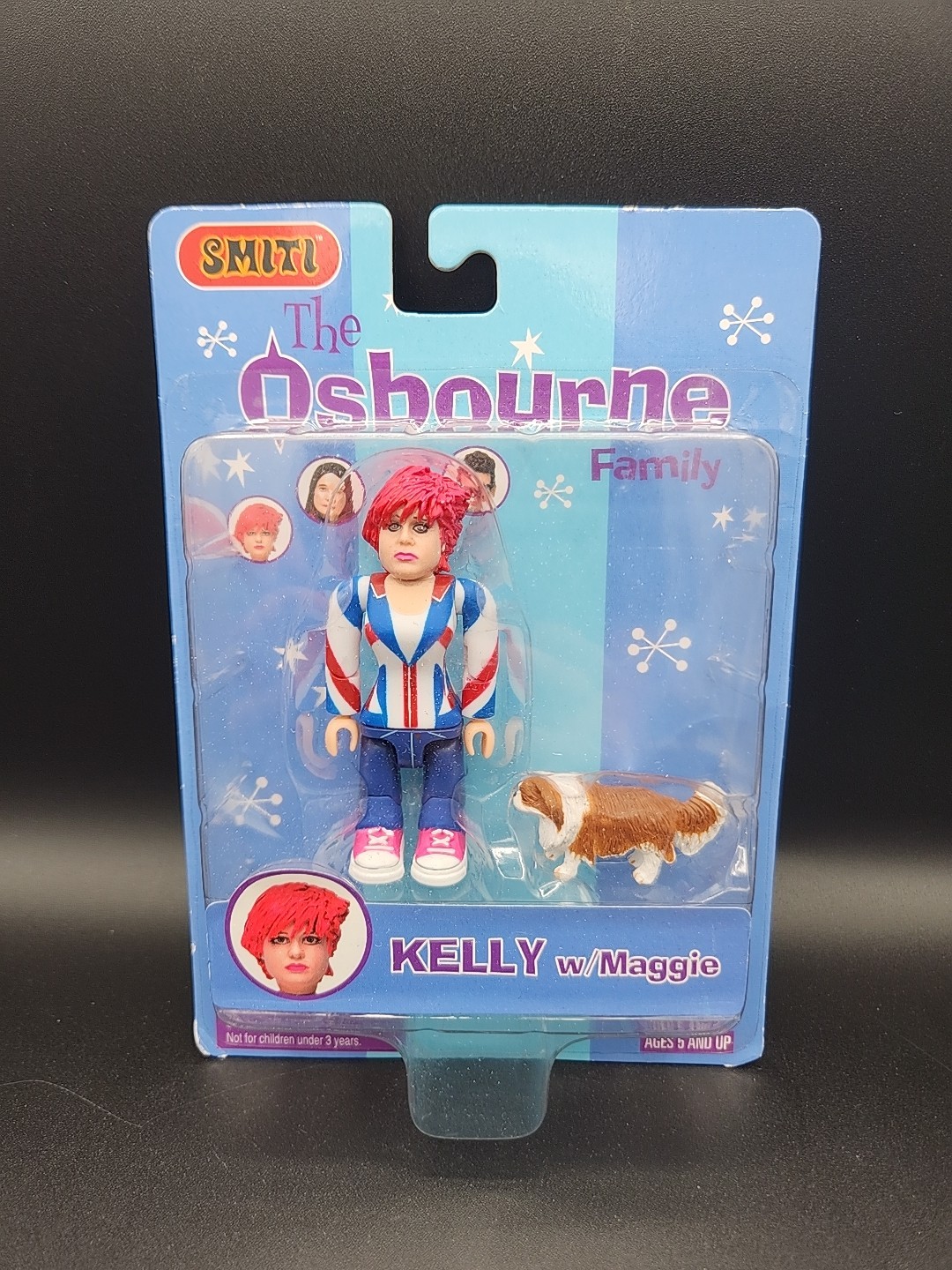 Smiti The Osbourne Family Kelly w/Maggie 3 Inch Action Figure- New in box