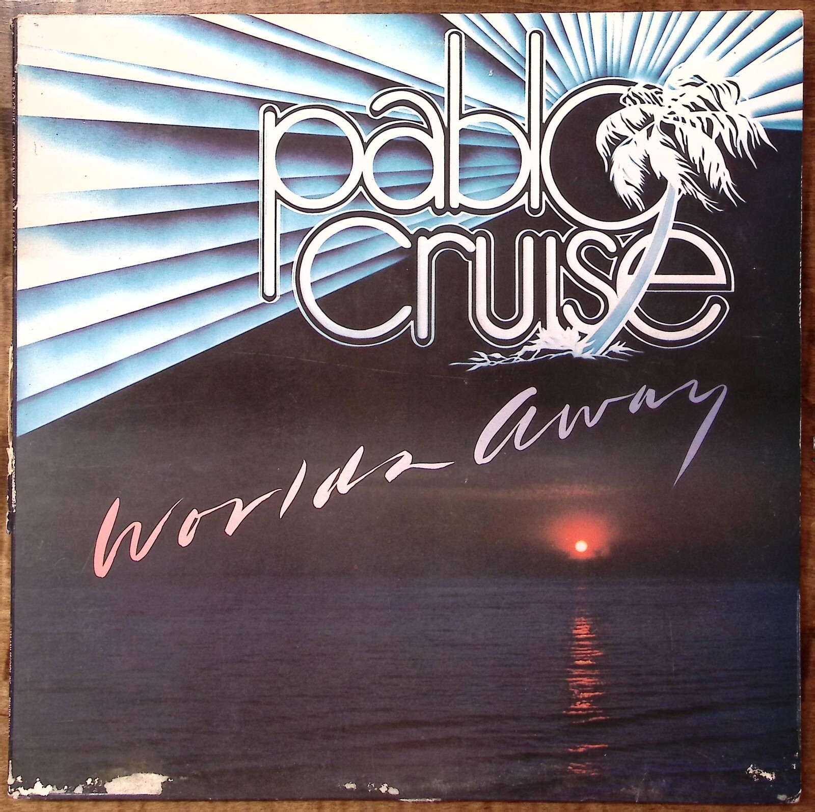 PABLO CRUISE WORLDS AWAY A&M RECORDS  VINYL LP 194-53