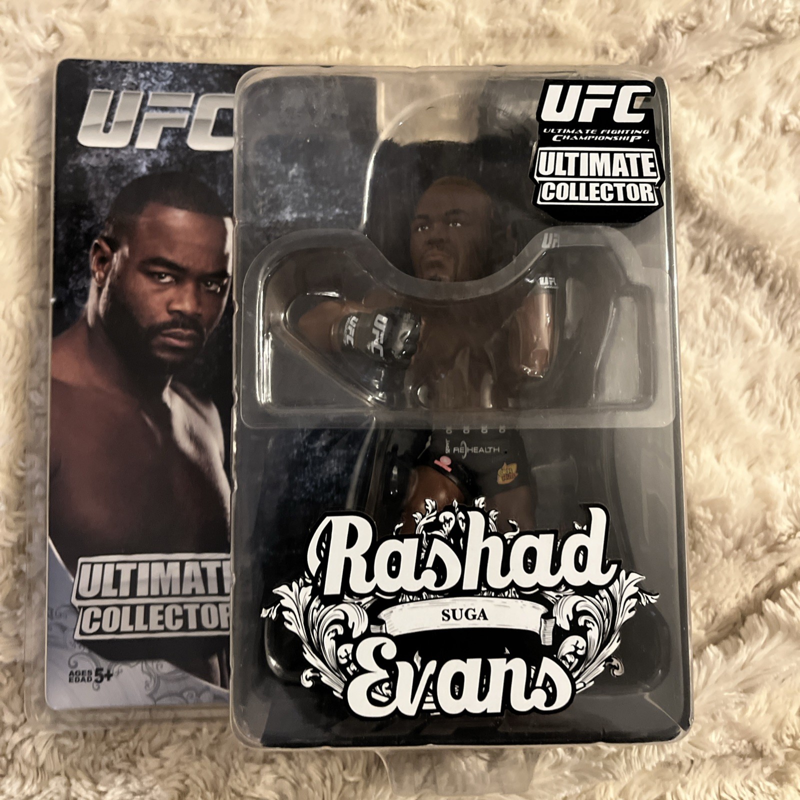 Figurina UFC Round 5 | Rashad "Suga" Evans | Rara | Nuova - Mai aperta